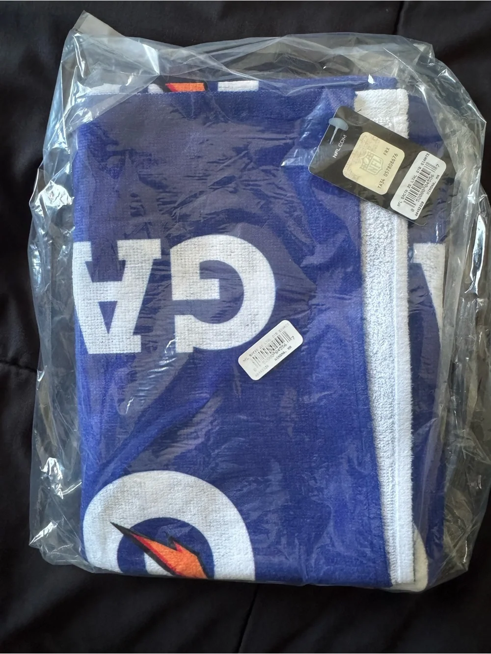 New York Giants Gatorade towel
